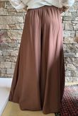 Riviera Palazzo Pant Chocolate